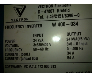 VECTRON VCB400-034